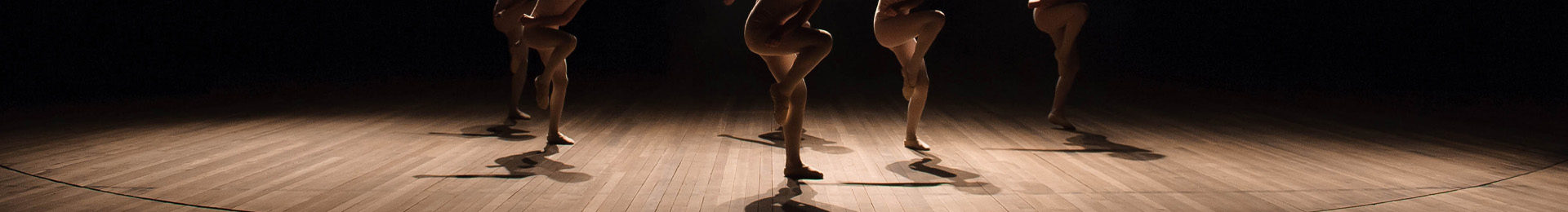 dancers feet on wood floor