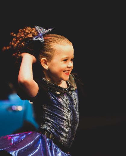 Young girl in costume